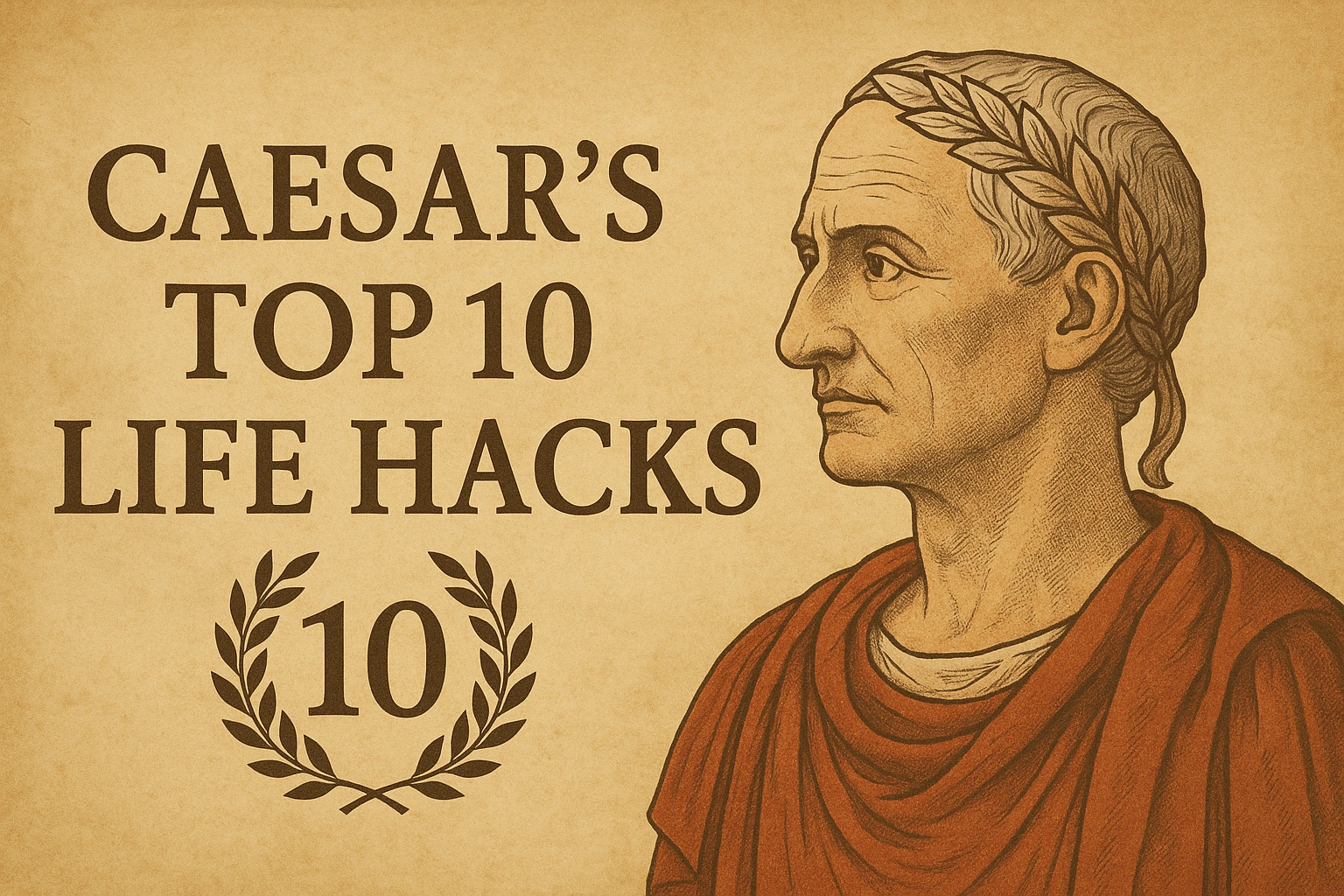 Caesars top 10 life hacks